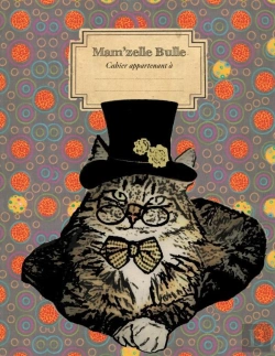 Bertrand.pt - Cahier Chat Mam'Zelle Bulle A Pois
