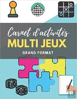 Bertrand.pt - Cahier D'Acticites Multi-Jeux Grand Format - Apprendre Et Faire Travailler Le Cerveau En S'Amusant