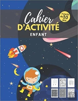 Bertrand.pt - Cahier D'Activite Enfant A Partir De 10 Ans - Mots Meles  Coloriages  Labyrinthes  Sudoku  217 P