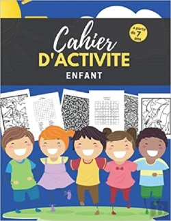 Bertrand.pt - Cahier D'Activite Enfant A Partir De 7 Ans - Mots Meles  Coloriages  Labyrinthes  Sudoku