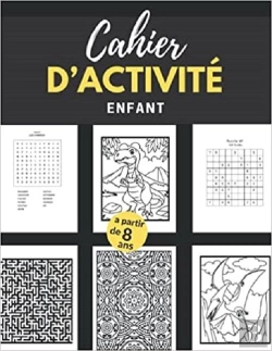 Bertrand.pt - Cahier D'Activite Enfant A Partir De 8 Ans - Mots Meles  Coloriages  Labyrinthes  Sudoku  Parfai