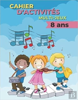 Bertrand.pt - Cahier D'Activites Multi-Jeux 8 Ans - Coloriages Dinosaures  Mots Meles  Sodoku & Labyrinthes