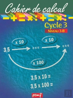 Bertrand.pt - Cahier De Calcul ; Cycle 3, Niveau 3-B