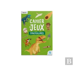 Bertrand.pt - Cahier De Jeux : Dinosaures : Apprendre L'Histoire En S'Amusant