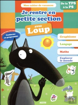 Bertrand.pt - Cahier De Vacances - Je Rentre En Petite Section Avec Loup