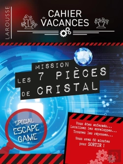 Bertrand.pt - Cahier De Vacances Larousse (Adultes) Spécial Escape Game ; Mission : Les 7 Pièces De Cristal