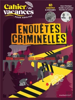 Bertrand.pt - Cahier De Vacances Pour Adultes : Enquêtes Criminelles