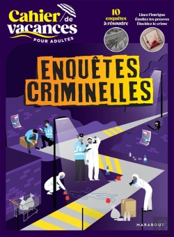 Bertrand.pt - Cahier De Vacances Pour Adultes : Enquêtes Criminelles