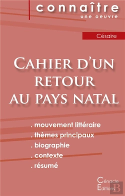 Bertrand.pt - Cahier D'Un Retour Au Pays Natal, D'Aimé Césaire