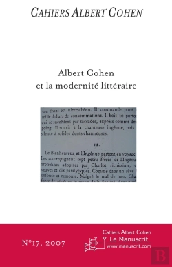 Bertrand.pt - Cahiers Albert Cohen Tome 17 : Albert Cohen Et La Modernité Littéraire