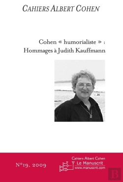 Bertrand.pt - Cahiers Albert Cohen Tome 19 : Cohen 