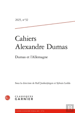 Bertrand.pt - Cahiers Alexandre Dumas Tome 52 : Cahiers Alexandre Dumas : Dumas Et L'Allemagne