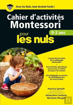 Bertrand.pt - Cahiers D'Activités Montessori Pour Les Nuls ; 0/3 Ans