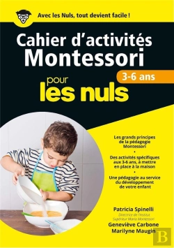 Bertrand.pt - Cahiers D'Activites Montessori Pour Les Nuls - 3-6 Ans