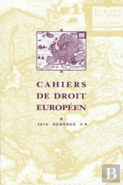 Cahiers De Droit Europeen 2010 N 5-6