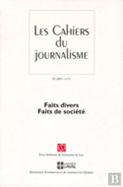Bertrand.pt - Cahiers De Journalisme No 17: Faits Divers Faits De Societe