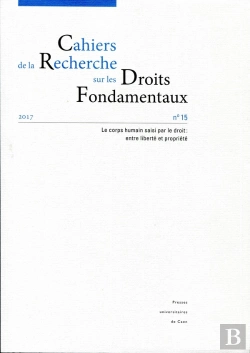 Bertrand.pt - Cahiers De La Recherche Sur Les Droits Fondamentaux, N° 15/2017