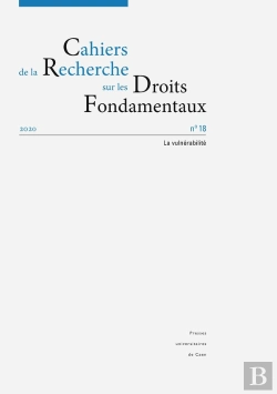 Bertrand.pt - Cahiers De La Recherche Sur Les Droits Fondamentaux, N° 18/2020