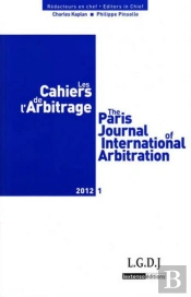 Cahiers De L'Arbitrage N 1-2012