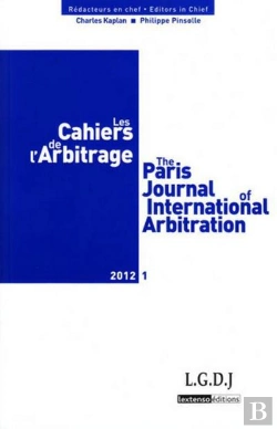 Bertrand.pt - Cahiers De L'Arbitrage N 1-2012