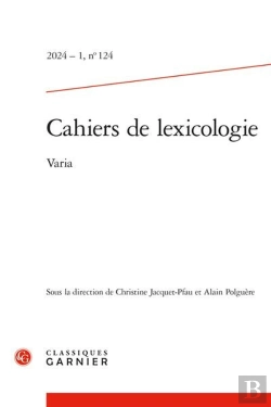 Bertrand.pt - Cahiers De Lexicologie