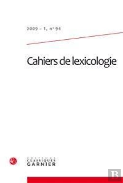 Bertrand.pt - Cahiers De Lexicologie T.94