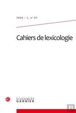 Bertrand.pt - Cahiers De Lexicologie T.95