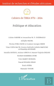 Cahiers De L'Irea Tome 51 : Politique Et Éducation (Édition 2024)