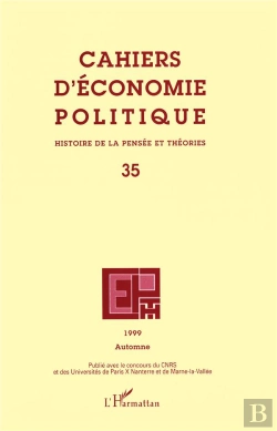 Bertrand.pt - Cahiers D'Economie Politique N.35 ; Histoire De La Pensee Et Theories
