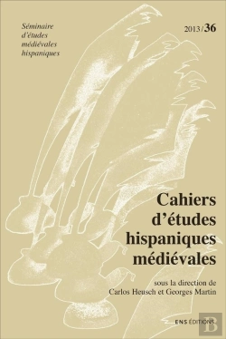 Bertrand.pt - Cahiers D'Études Hispaniques Médiévales, N° 36/2013