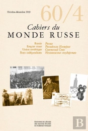 Cahiers Du Monde Russe, N°60/4 ; Varia