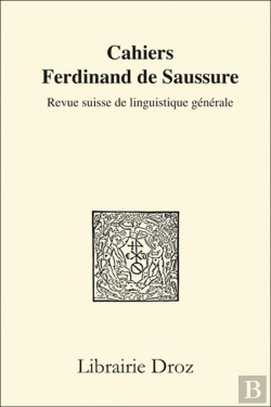Bertrand.pt - Cahiers Ferdinand De Saussure Tome 75