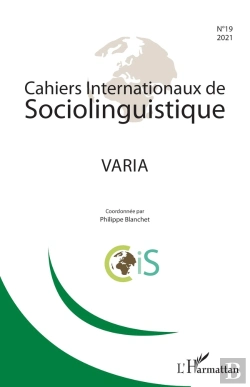 Bertrand.pt - Cahiers Internationaux De Sociolinguistique - Vol19 - Varia
