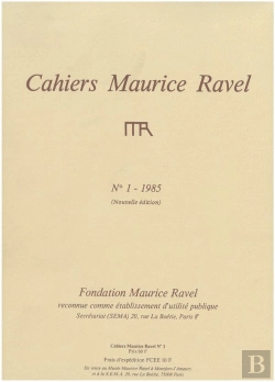 Bertrand.pt - Cahiers Maurice Ravel N 1