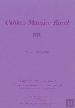Bertrand.pt - Cahiers Maurice Ravel N 4
