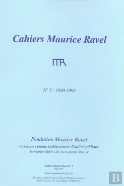 Bertrand.pt - Cahiers Maurice Ravel N 5