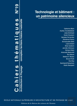 Bertrand.pt - Cahiers Thématiques N° 19 : Technologie Et Bâtiment : Un Patrimoine Silencieux