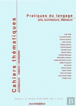 Bertrand.pt - Cahiers Thématiques Tome 3 ; Pratiques Du Langage Arts, Architecture, Littérature