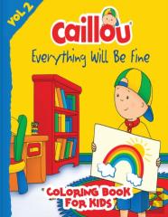 Caillou Coloring Book For Kids Vol2
