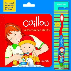 Bertrand.pt - Caillou Se Brosse Les Dents - Avec Brosse A Dents