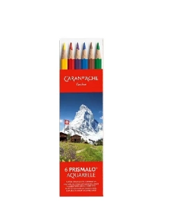 Bertrand.pt - Caixa com 6 Lápis de Cor Prismalo Caran d'Ache