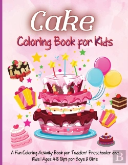 Bertrand.pt - Cake Coloring Book For Kids
