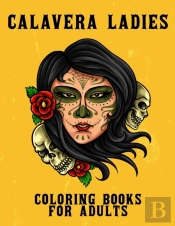 Calavera Ladies Coloring Book For Adults