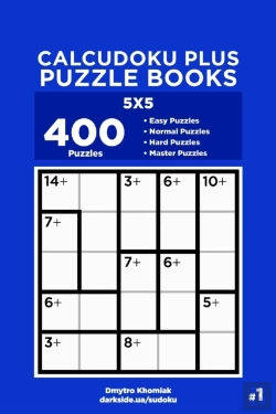 Bertrand.pt - Calcudoku Plus Puzzle Books - 400 Easy T