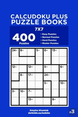 Bertrand.pt - Calcudoku Plus Puzzle Books - 400 Easy T