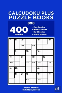 Bertrand.pt - Calcudoku Plus Puzzle Books - 400 Easy T