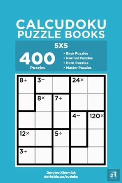 Bertrand.pt - Calcudoku Puzzle Books - 400 Easy To Mas
