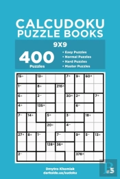 Calcudoku Puzzle Books - 400 Easy To Mas