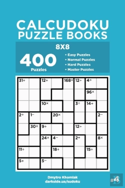 Bertrand.pt - Calcudoku Puzzle Books - 400 Easy To Mas