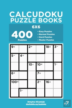 Bertrand.pt - Calcudoku Puzzle Books - 400 Easy To Master Puzzles 6x6 (Volume 7)